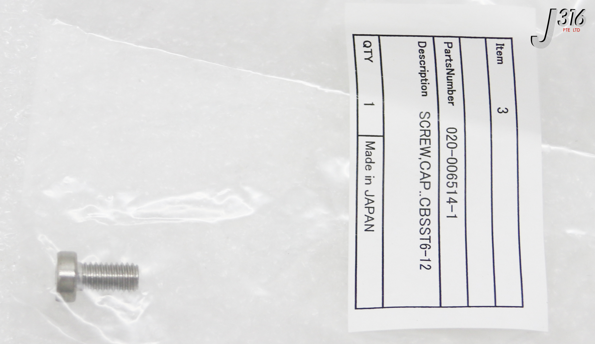 40533 TOKYO ELECTRON MODIFY SET, CYLINDER(S-C).. (NEW) CT5085